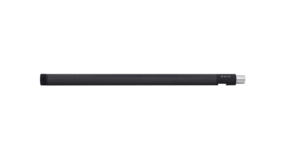 Volquartsen Firearms Lightweight Carbon Fiber Barrel, Ruger 10/22, 1-16 Twist, 1/2 x 28 Threaded, Black Ends, VF10LCF-CT-BE