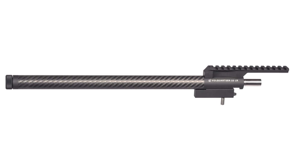 Volquartsen Firearms Lightweight Threaded Rifle Barrel Only Ruger 10/22 Takedown, 22 LR, 1/2x28 TPI, Black Ends, VCTDLW-BE