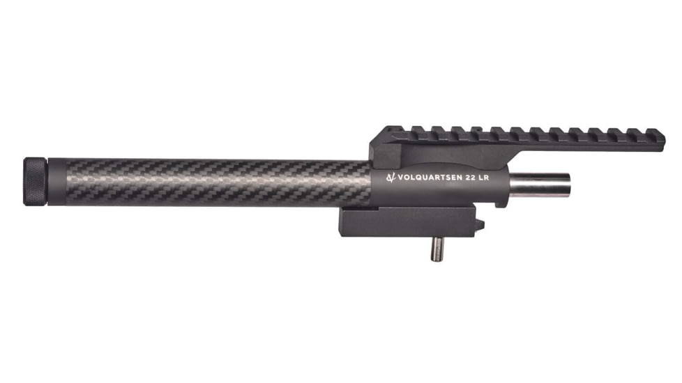 Volquartsen Firearms Lightweight Threaded Rifle Barrel Ruger 22 Charger Takedown, 22 LR, 1/2x28 TPI, Carbon Fiber, VFCTDLW