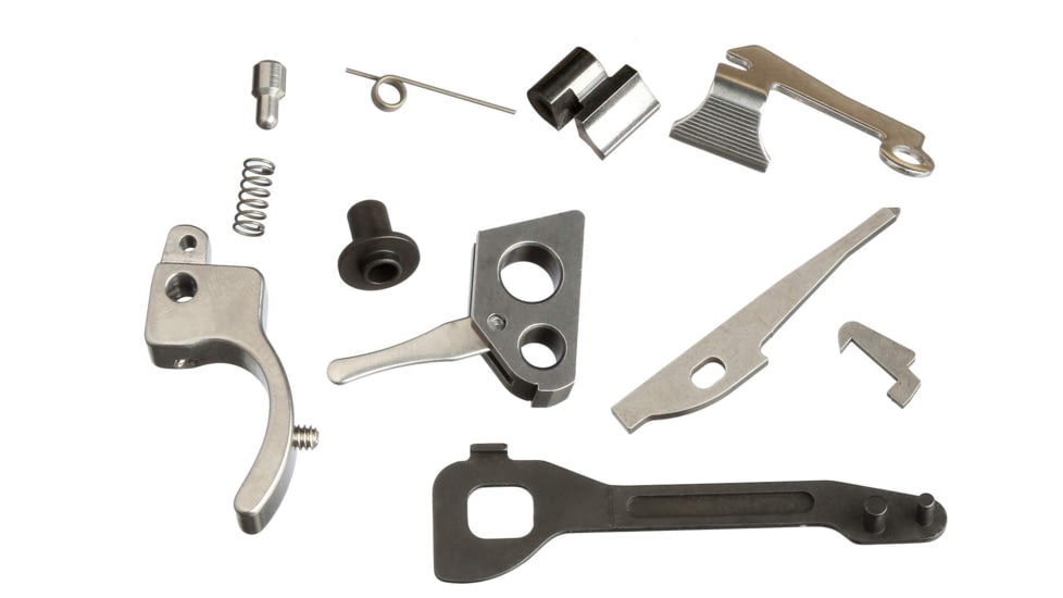 Volquartsen Firearms Pistol Competition Kit, Ruger MKII/MKIII/22/45, Stainless Trigger, Silver, VC2PCK-S-ST