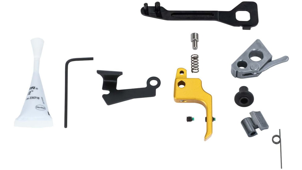 Volquartsen Firearms Ruger Mark III Accurizing Kit, Flat, Gold, VC2AK-0185