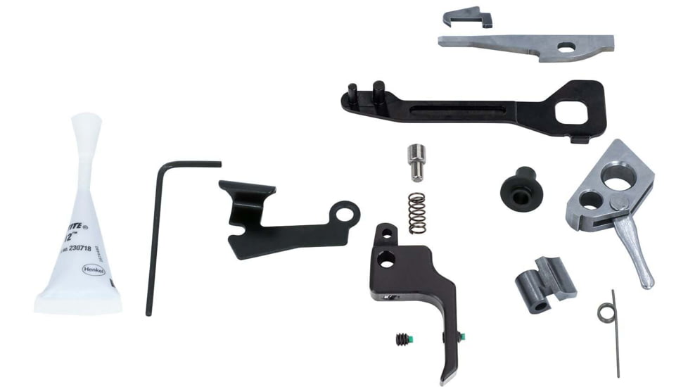 Volquartsen Firearms Ruger Mark III Pistol Competition Kit, Flat, 2.25 lb, Black, VC2PCK-0006