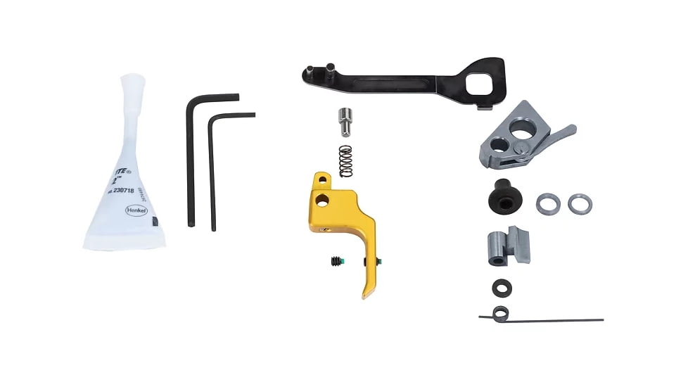 Volquartsen Firearms Ruger Mark IV Accurizing Kit, Flat, Gold, VC4AK-0006