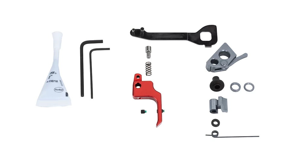 Volquartsen Firearms Ruger Mark IV Accurizing Kit, Flat, Red, VC4AK-0005