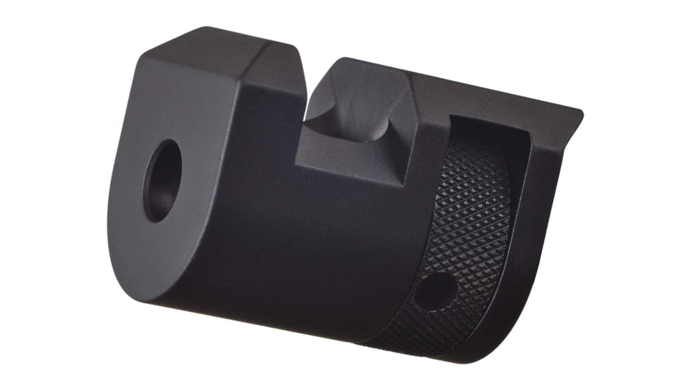 Volquartsen Firearms Single-Port Compensator, Volquartsen LLV/Scorpion, Black Anodized Aluminum, VC3CL-ST-SP-B