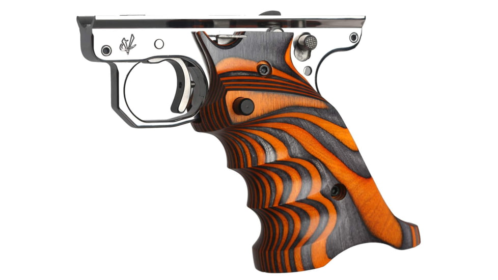 Volquartsen Firearms Laminated Wood Pistol Grips for MKIII, Orange, Right-Handed VC3TRG-O