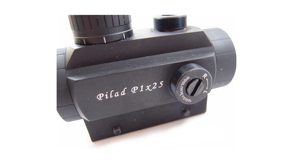 VOMZ Pilade 1x25 Red Dot, Weaver Screw Mount, Black, GSP125