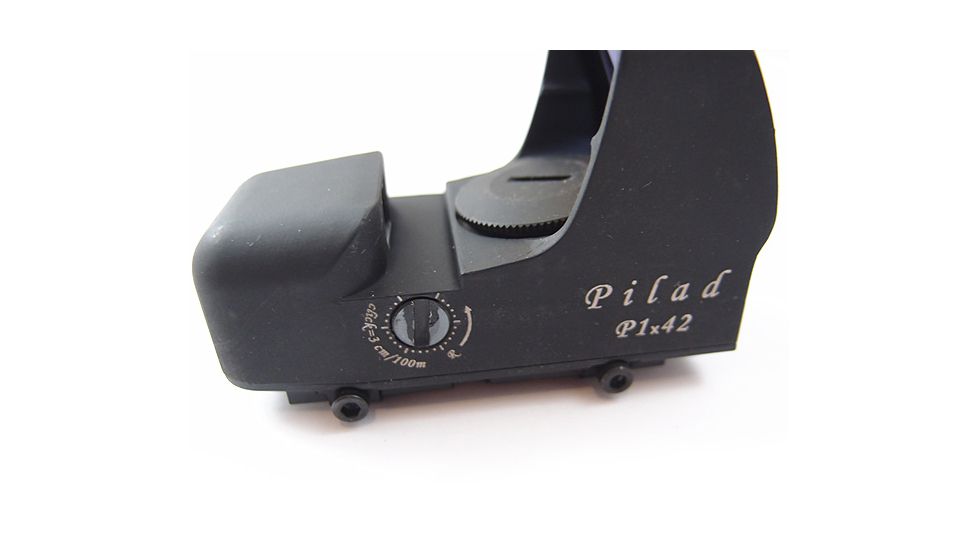 VOMZ Pilade 1x42 Red Dot, Weaver Screw Mount, Black, GSP142