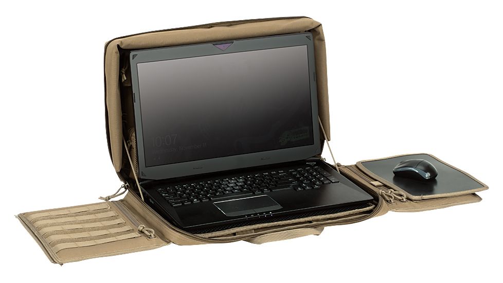 Voodoo Tactical 17inch Deluxe Laptop Backpage Desk, Coyote - 15-9752007000