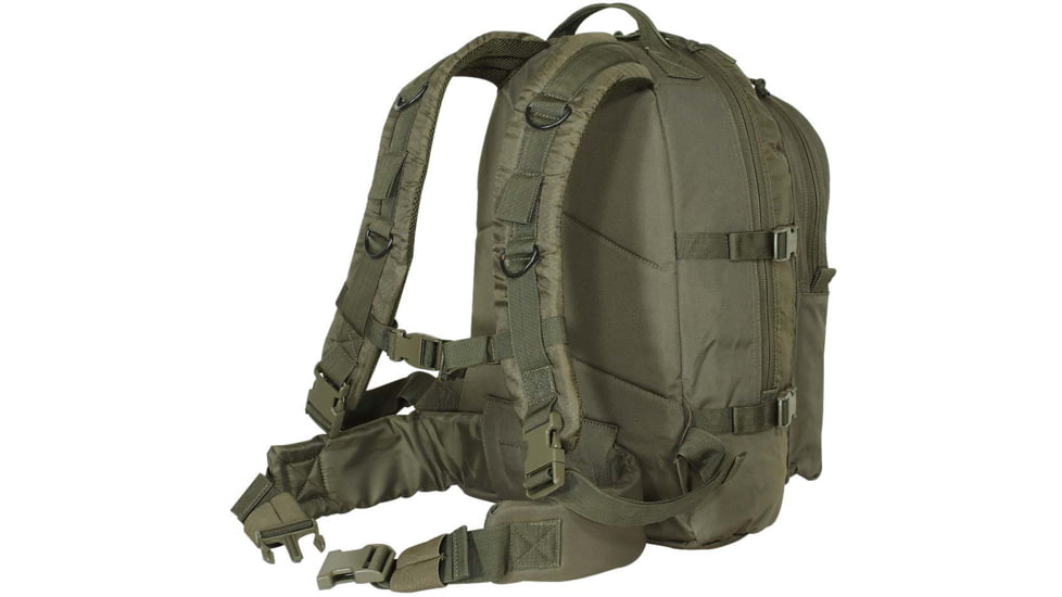 Voodoo Tactical 3-day Assault Pack w/Voodoo Skin, Olive Drab, 15-9660004000