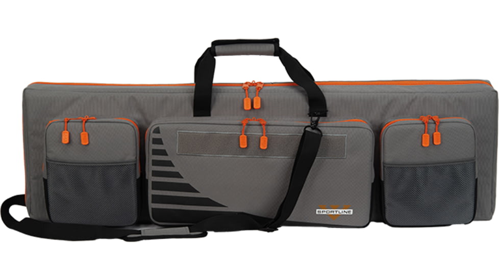 Voodoo Tactical 42inch Weapons Case, Gray/orange - 02-7008014093