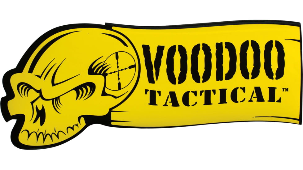 Voodoo Tactical Logo Sticker, 5in, Yellow, 5in, 07-0060017005