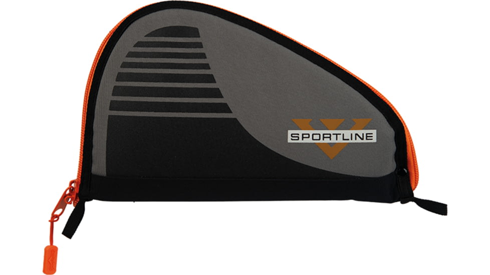 Voodoo Tactical 9inch Pistol Case, Gray/orange - 02-7006147092