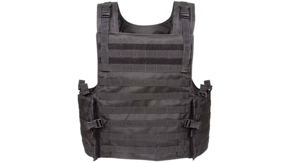 Voodoo Tactical Armor Carrier Vest - Maximum Protection, Black, One Size, 20-8399001000