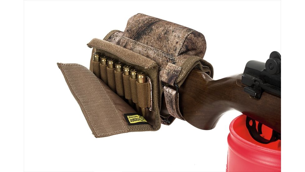 Voodoo Tactical Buttstock Cheek Piece With Ammo Carrier, Vtc