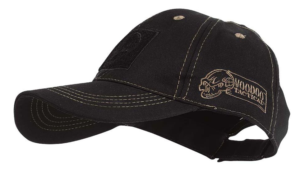 Voodoo Tactical Classic Cap w/ Removable Flag Patch - Mens, Black/Coyote, One Size, 20-9352064000