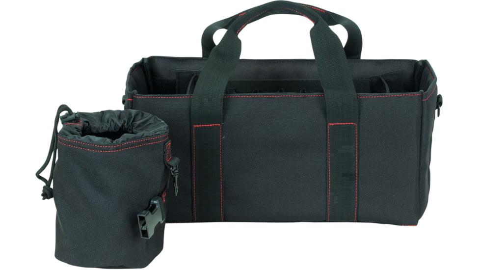 Voodoo Tactical Compact Rhino Range Bag, Black/Red, 15-0540110000