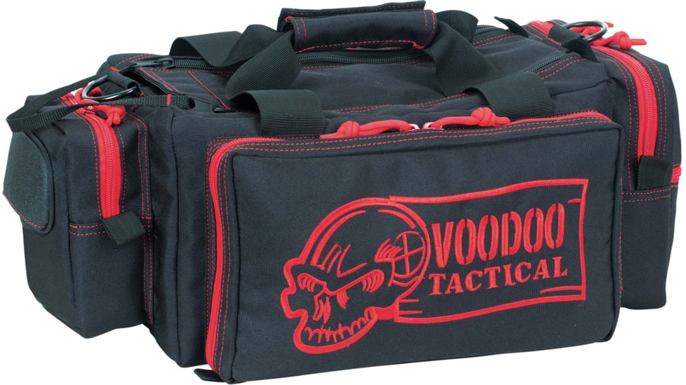 Voodoo Tactical Compact Rhino Range Bag, Black/Red, 15-0540110000