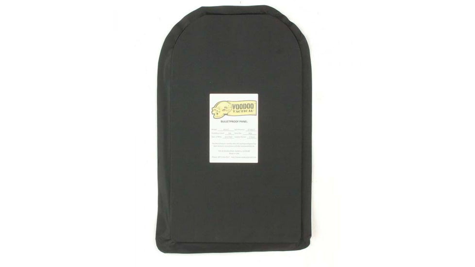 Voodoo Tactical Curve Top PE Level IIIA Soft Ballistic Panel, 16.25 x 9.5, 20-0163000000