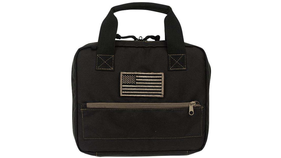 Voodoo Tactical Custom Series Pistol Case, Black/Coyote, 20-9111064000