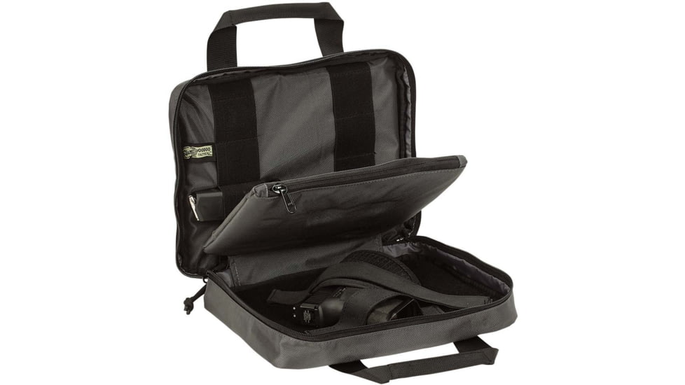 Voodoo Tactical Discreet Pistol Case, Slate Gray, 40-9100014000