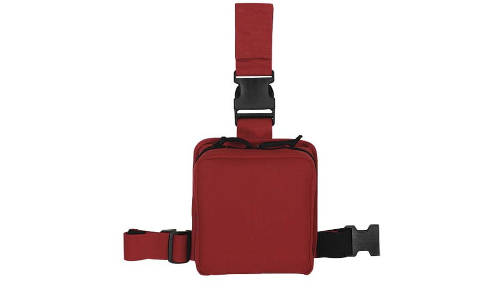 Voodoo Tactical Drop Leg First Aid Pouch, Red, 15-0020016000