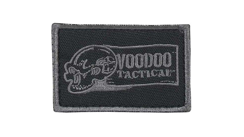 Voodoo Tactical Embroidered Logo Patch, Black, 20-9150001000