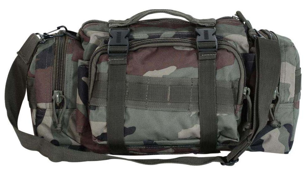 Voodoo Tactical Enlarged 3-Way Deployment Bag, Woodland Camo, 15-8127005000