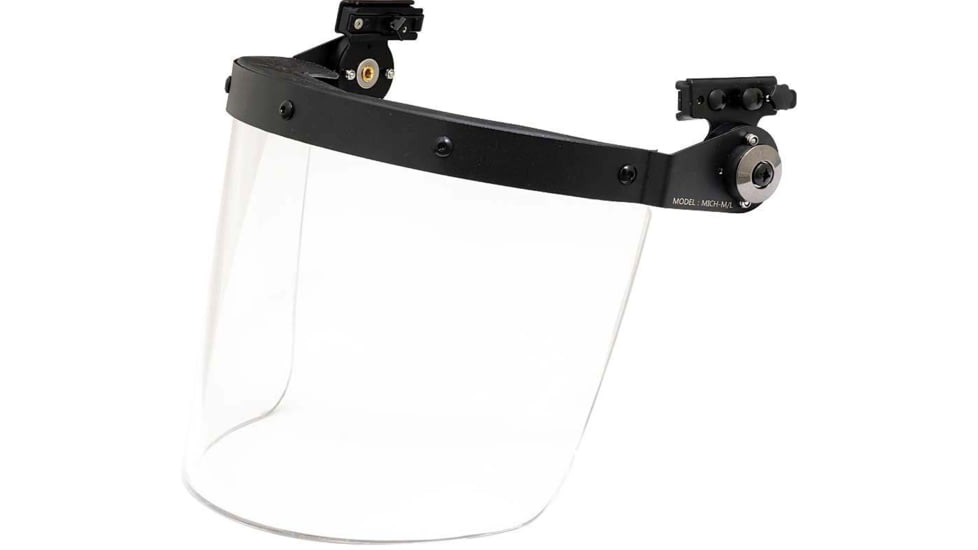 Voodoo Tactical Face Shield For Fast/Mitch Helmet w/ Railing, 20-0217000000