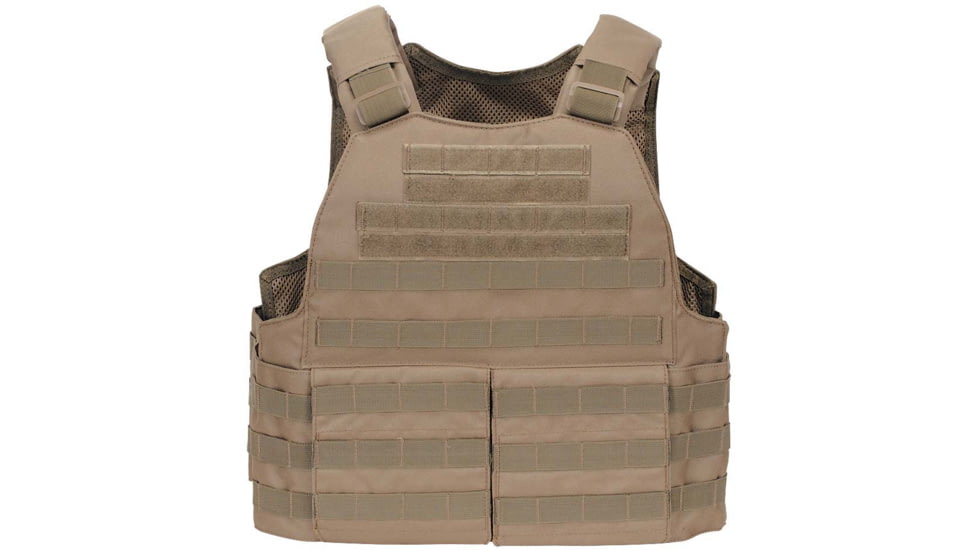 Voodoo Tactical Hayden Plate Carrier, Coyote, One Size, 20-0097007000