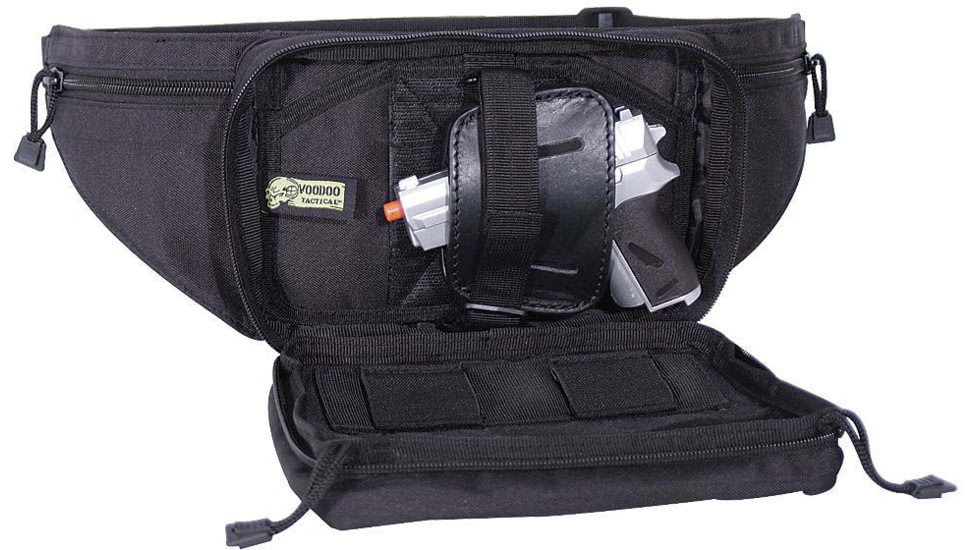 Voodoo Tactical Hide-a-weapon Fannypack, Black, 15-9316001000