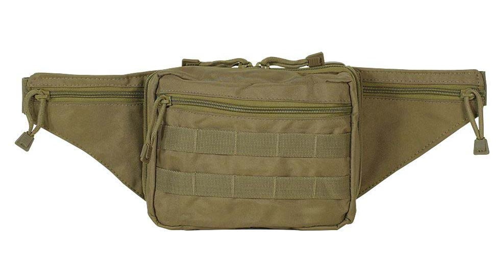Voodoo Tactical Hide A Weapon Fannypack Holster, Coyote, 15-9316007000