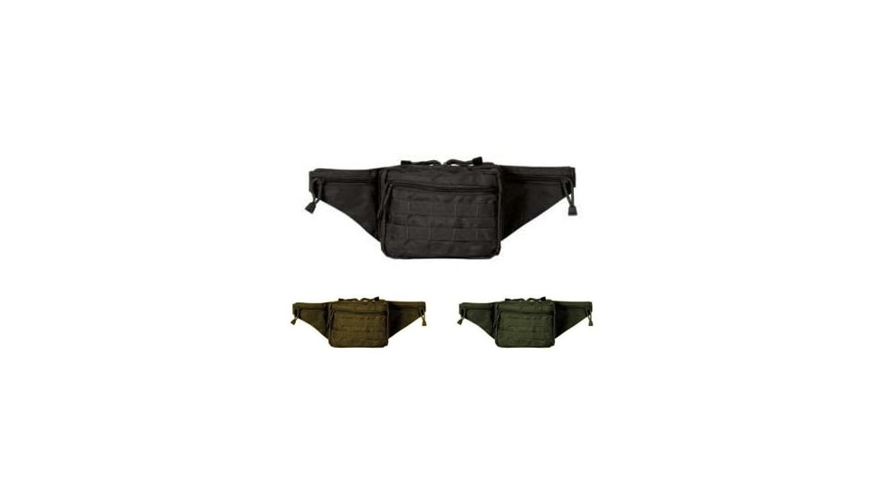 Voodoo Tactical Hide-a-weapon Fannypack, Black, Coyote, OD Green
