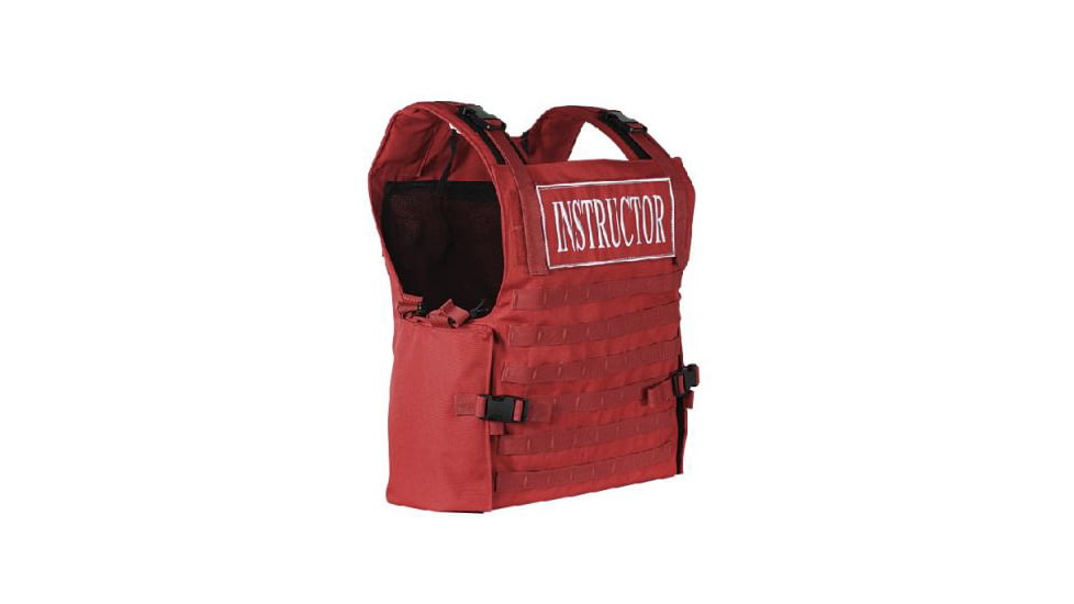 Voodoo Tactical Instructor Armor Carrier Vest, Red, One Size, 20-0054016000