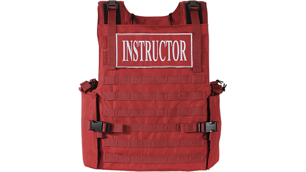 Voodoo Tactical Instructor Armor Carrier Vest, Red - 20-005416000