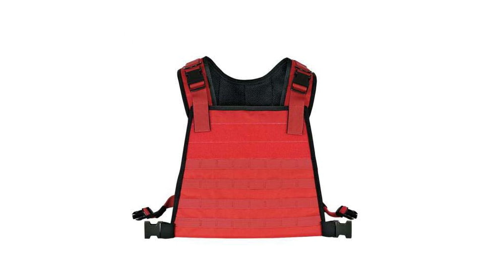 Voodoo Tactical Instructor High Visibility Plate Carrier, Red, One Size, 20-0027016000