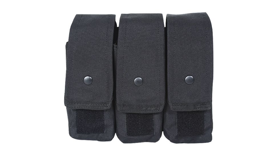 Voodoo Tactical M4/AK47 Mag Pouch - Triple, Black, 20-8175001000