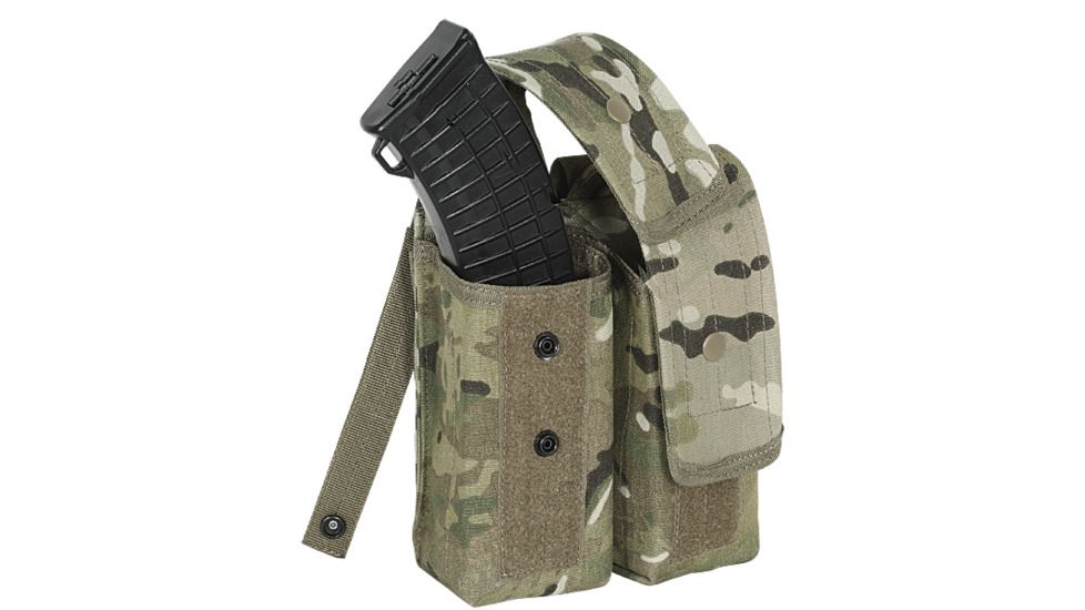 Voodoo Tactical M4/AK47 Mag Pouch - Double, Multicam - 20-721882000