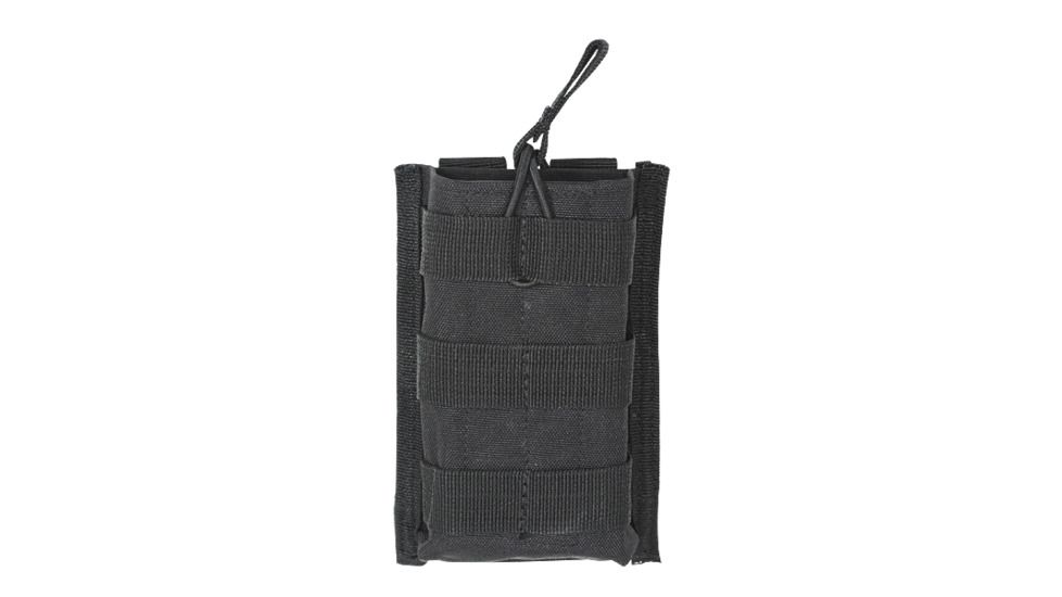 Voodoo Tactical M4/M16 Open Top Mag Pouch W/ Bungee System - Single, Black, 20-8584001000