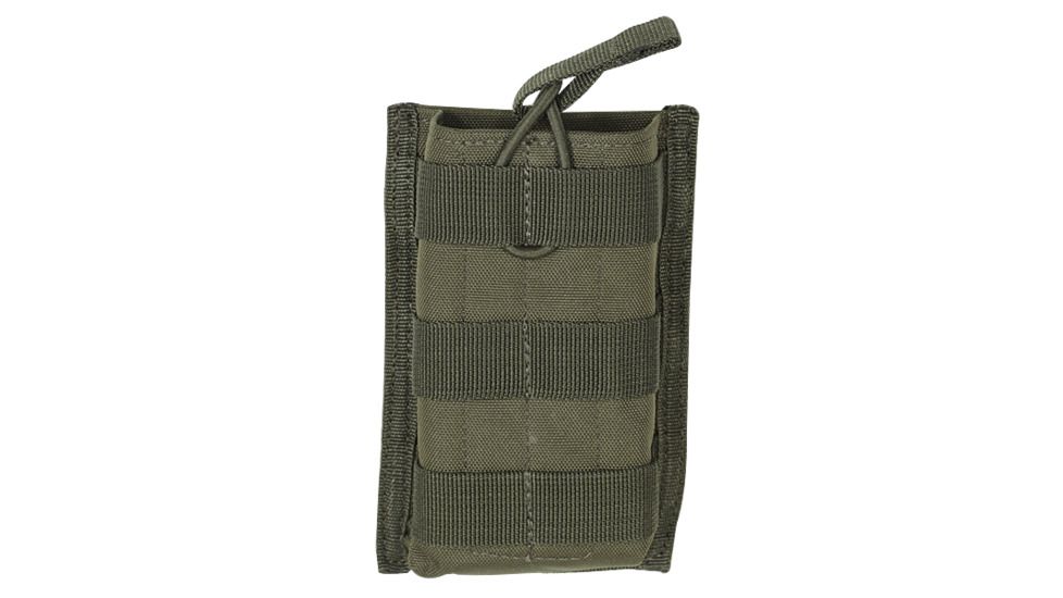 Voodoo Tactical M4/M16 Open Top Mag Pouch W/ Bungee System - Single, OD Green, 20-8584004000