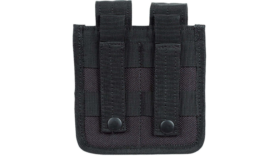 Voodoo Tactical Molded Pistol Mag Pouch - Double, Black, DOUBLE, 20-0300001000