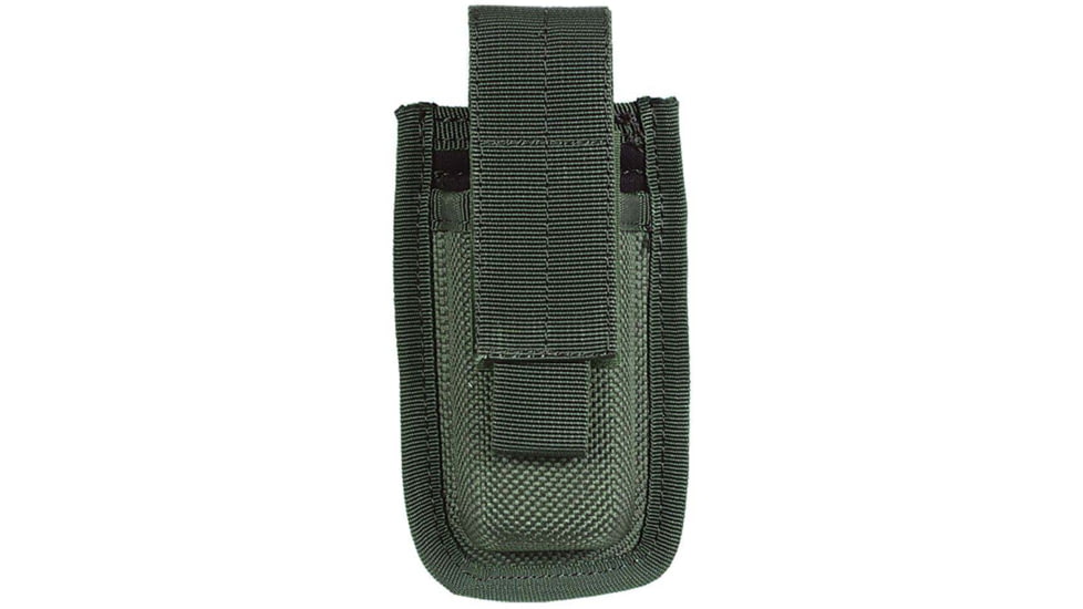 Voodoo Tactical Molded Pistol Mag Pouch, Double, OD Green, 20-0200004000