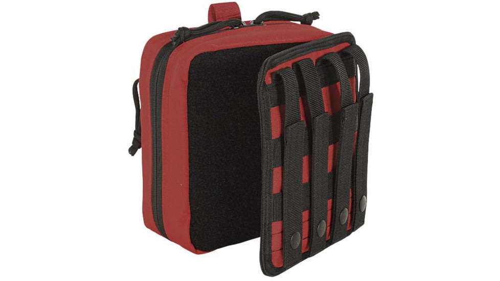Voodoo Tactical MOLLE Rip-Away Medic Pouch, Red, 15-0022016000