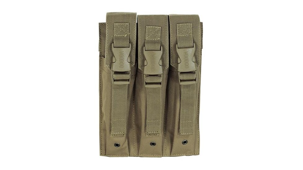 Voodoo Tactical MP5 Mag Pouch - Double, Coyote Tan 20-933907000