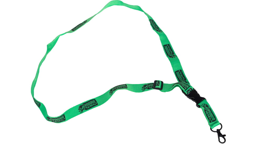 Voodoo Tactical Neck Lanyards, Hi-Viz Green/Black, 07-1111112000
