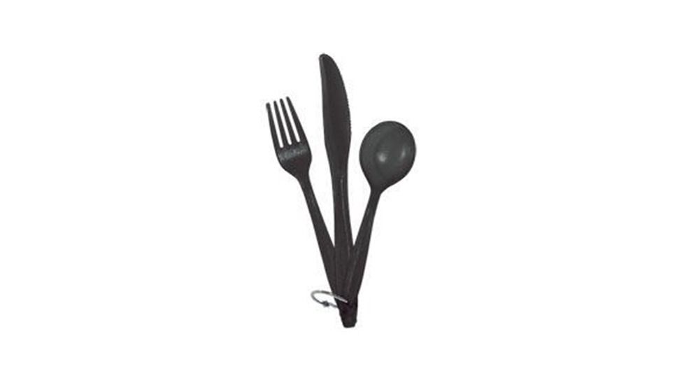 One Person Flatware Set Black