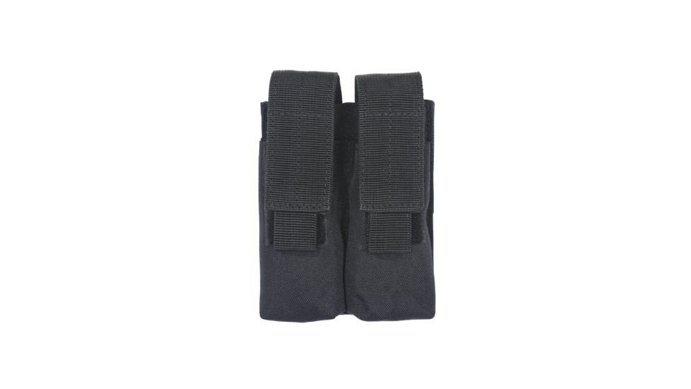 Voodoo Tactical Pistol Mag Pouch, Double, Black, 20-7975001000