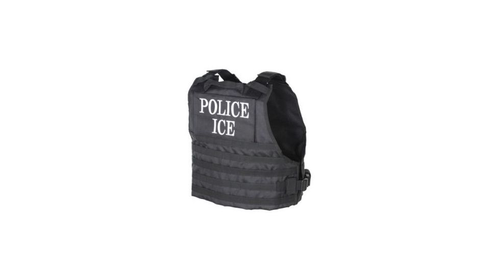 Voodoo Tactical Plate Carrier Vest, Black -  Ice, Black, Medium/Large -  20-902901333