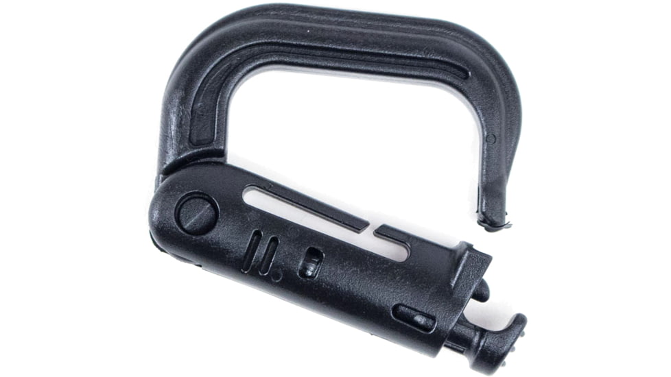 Voodoo Tactical Polycarbonate Carabiner, Black, 02-2291001000