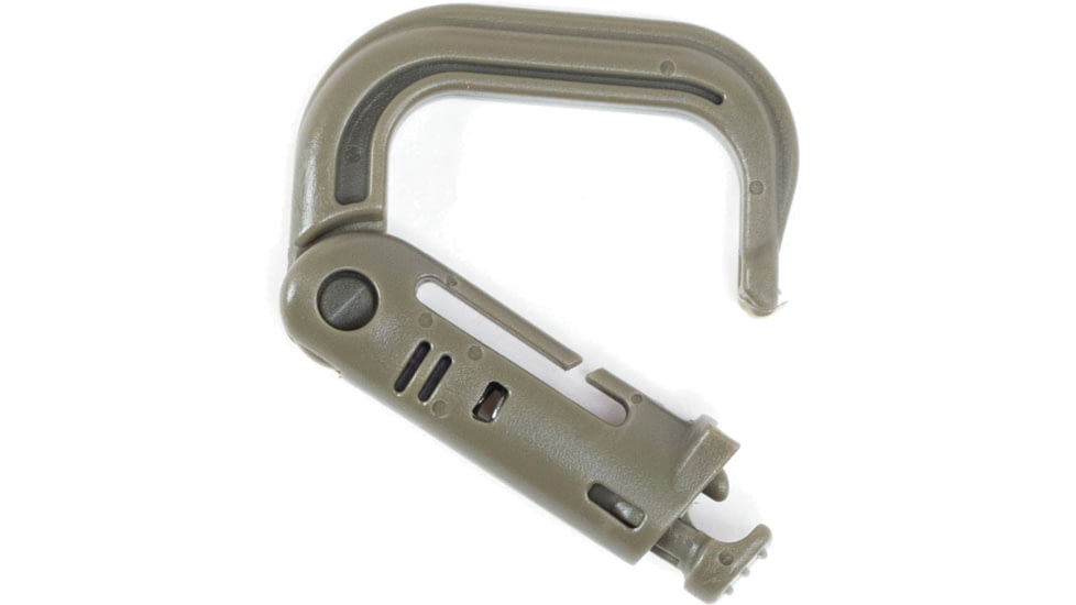 Voodoo Tactical Polycarbonate Carabiner, OD Green, 02-2291004000